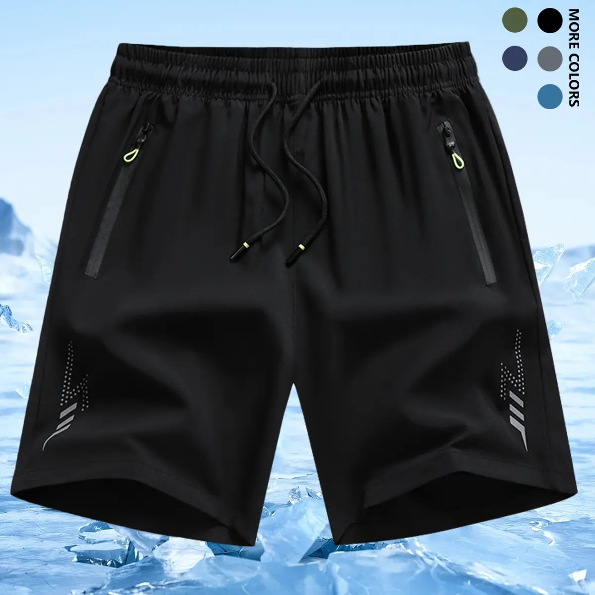 Men's Lightweight Casual Shorts - Adjustable Drawstring