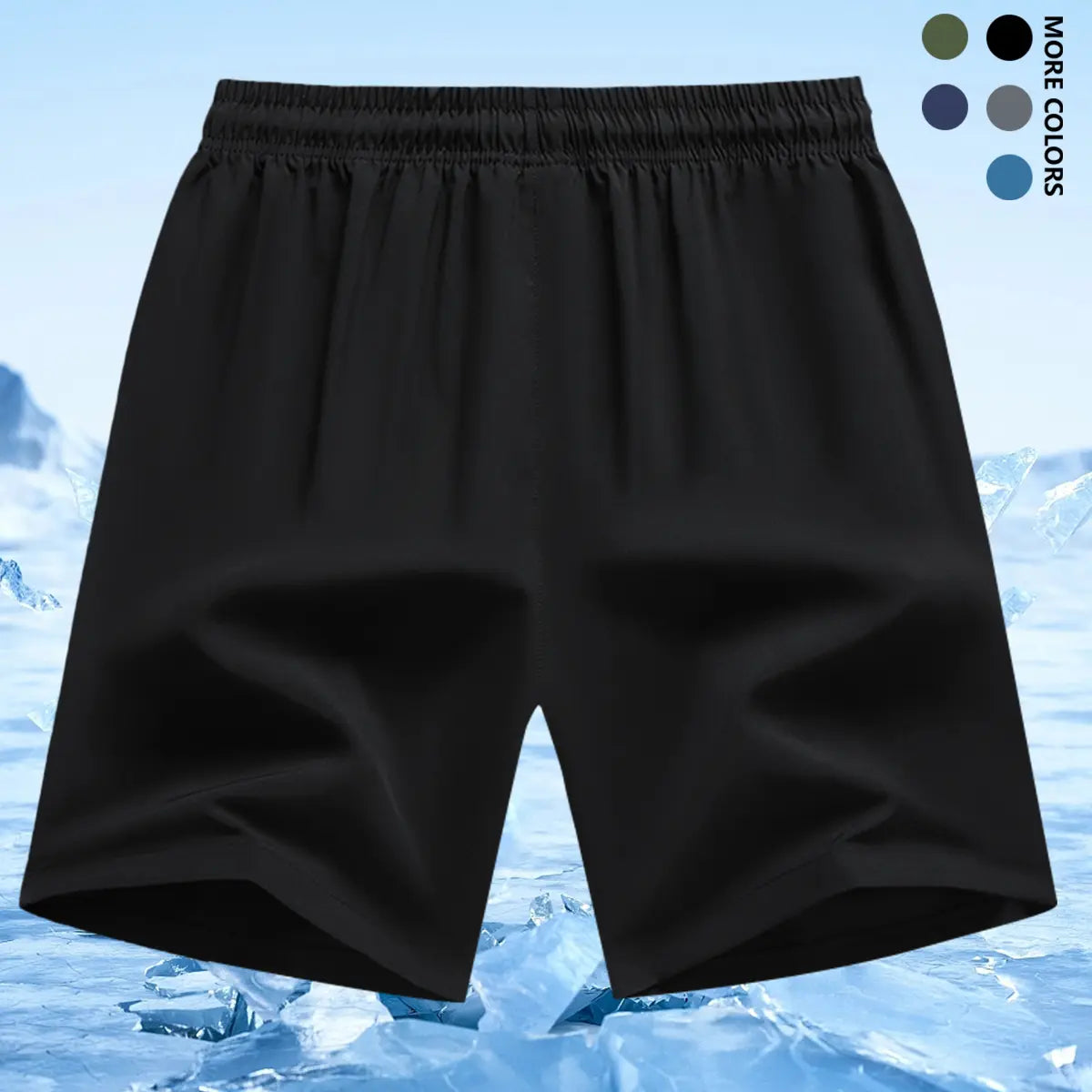 Men's Lightweight Casual Shorts - Adjustable Drawstring